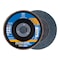 Pferd 4-1/2" x 7/8" A.H. POLIFAN Flap Disc - Z PSF EXTRA STEELOX, Zirconia, 60 Grit, Conical 60628 - alternate 1